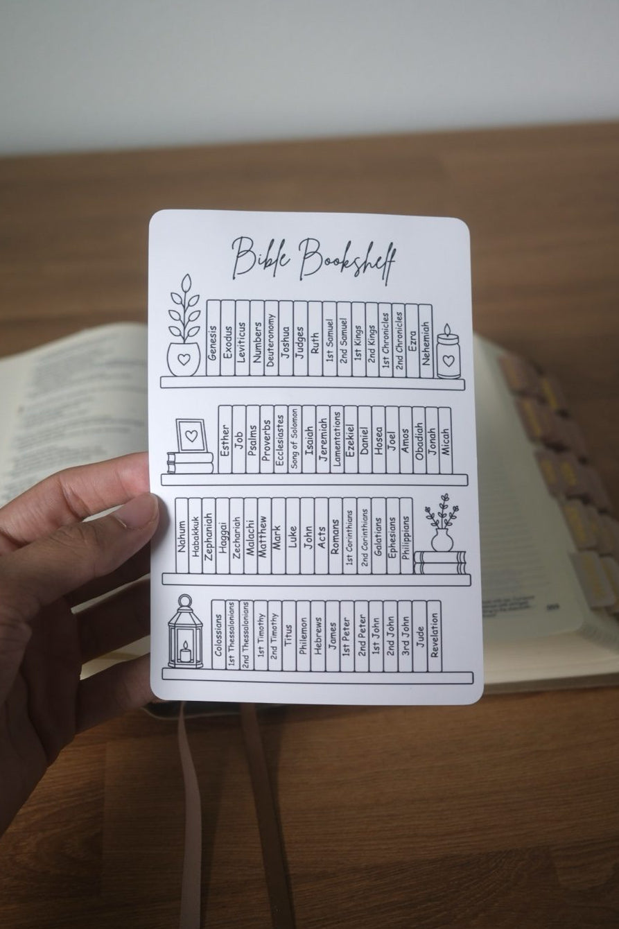 Bible Bookshelf Sticker